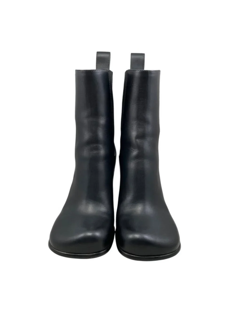 Bottega Veneta Short Boots Side Gore 37 Leather Black